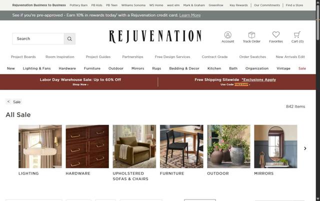Rejuvenation checkout page showing Rejuvenation promo code box | Screenshot taken by SimplyCodes community member on Aug 29, 2025