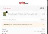 GROOVY coupon verification screenshot