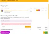 LAST72 coupon verification screenshot