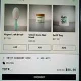 Blonde coupon verification screenshot