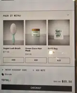 Blonde coupon verification screenshot
