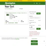 Remington Arms coupon verification screenshot