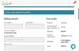WELCOME10 coupon verification screenshot