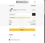 Renggli coupon verification screenshot