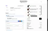Rennora Beauty coupon verification screenshot