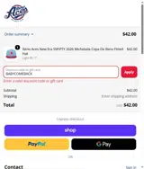 Reno Aces coupon verification screenshot