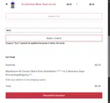Republic Ammunition coupon verification screenshot