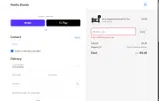WELCOME10 coupon verification screenshot