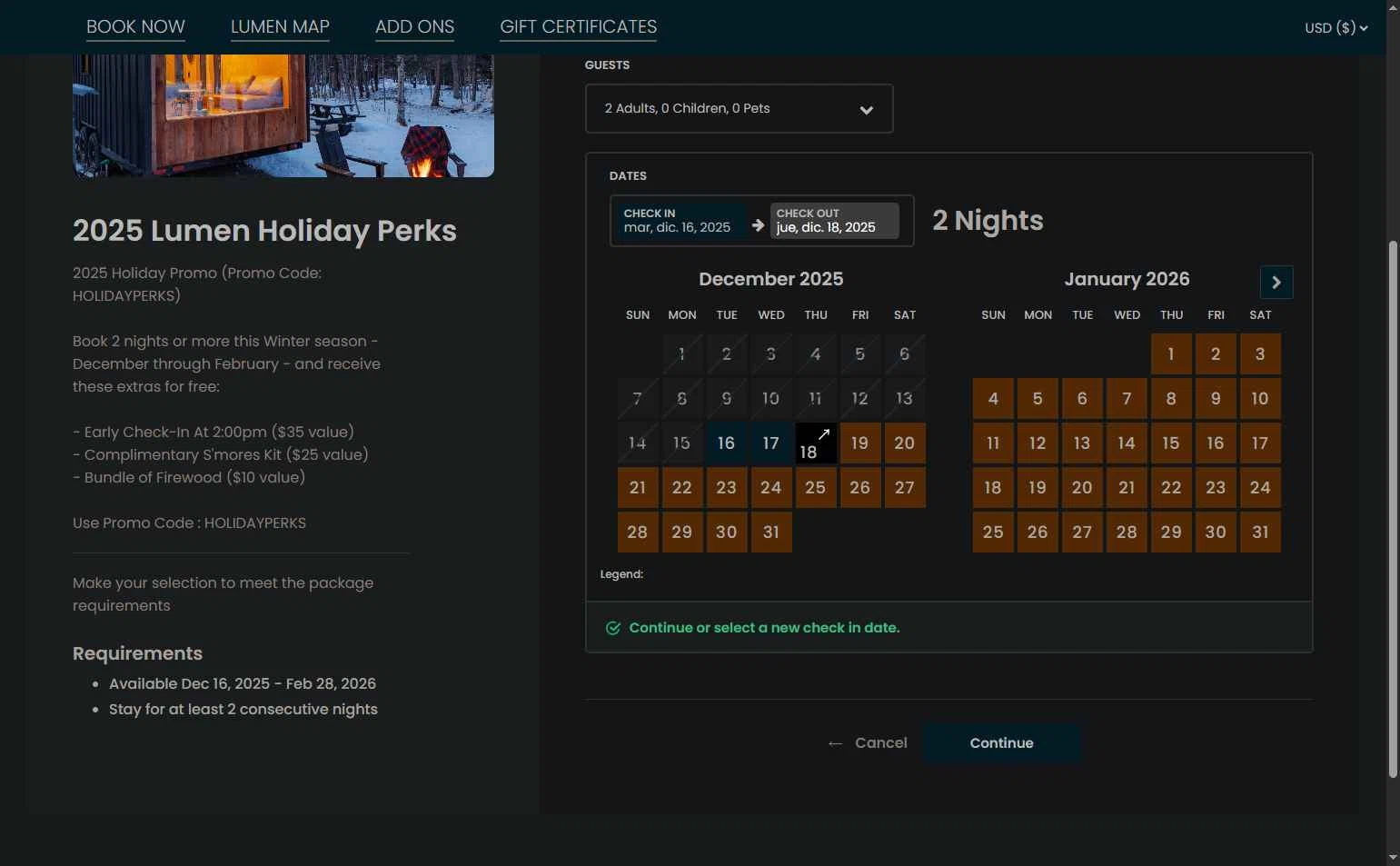 ResNexus checkout page showing ResNexus promo code box | Screenshot taken by SimplyCodes community member on Dec 16, 2025