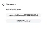 MYCOZYGLAM coupon verification screenshot