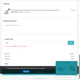 SP50 coupon verification screenshot