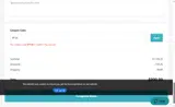 SP130 coupon verification screenshot