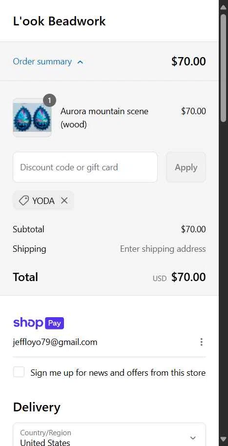 Retro Game and Setup checkout page showing Retro Game and Setup promo code box | Screenshot taken by SimplyCodes community member on Jul 17, 2025