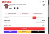 Retrokid coupon verification screenshot