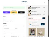 Retropia US coupon verification screenshot