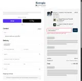 Retropia US coupon verification screenshot