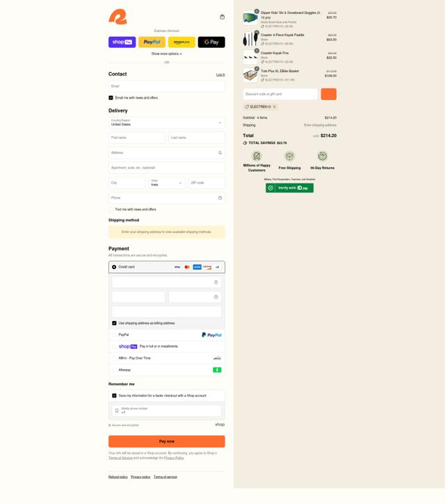 Retrospec checkout page showing Retrospec discount code box | Screenshot taken by SimplyCodes community member on Aug 12, 2025