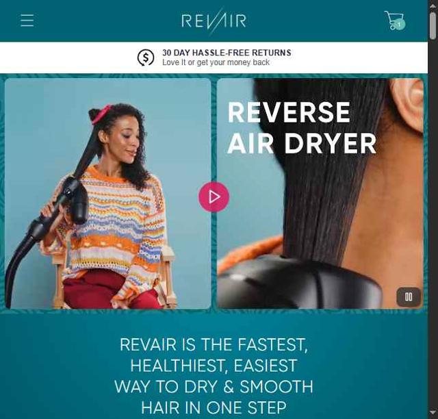 RevAir checkout page showing RevAir discount code box | Screenshot taken by SimplyCodes community member on Sep 9, 2025