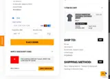 WELCOME15 coupon verification screenshot