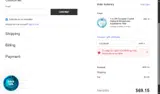 Rhinestones Unlimited coupon verification screenshot