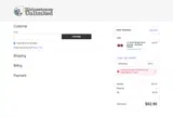 Rhinestones Unlimited coupon verification screenshot