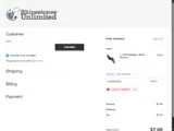 Rhinestones Unlimited coupon verification screenshot