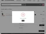 Rhinestones Unlimited coupon verification screenshot