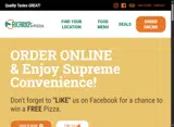PIZZA1 coupon verification screenshot