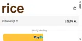 Rice By Rice coupon verification screenshot