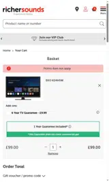RSTV200 coupon verification screenshot
