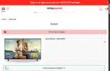 RSTV20 coupon verification screenshot