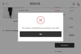SALE20 coupon verification screenshot