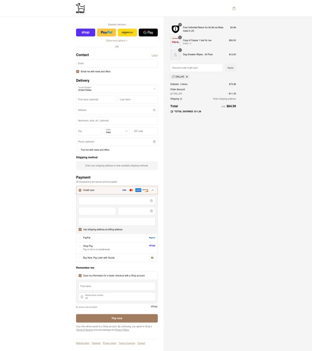Rifruf checkout page showing Rifruf discount code box | Screenshot taken by SimplyCodes community member on Sep 5, 2025