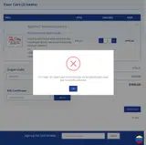 25HSP10 coupon verification screenshot