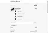 Right Wing Naturals coupon verification screenshot