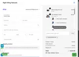 Right Wing Naturals coupon verification screenshot