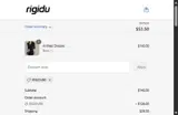 RIGIDU90 coupon verification screenshot