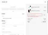 Riot Swim coupon verification screenshot