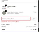 discountcode coupon verification screenshot