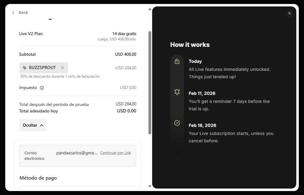 Riverside checkout page showing Riverside promo code box | Screenshot taken by SimplyCodes community member on Feb 4, 2026