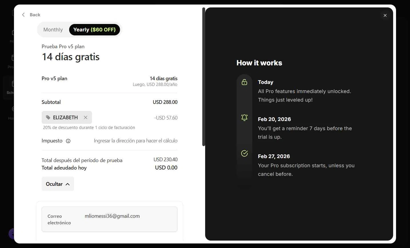 Riverside checkout page showing Riverside promo code box | Screenshot taken by SimplyCodes community member on Feb 13, 2026