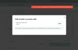 MORE5 coupon verification screenshot