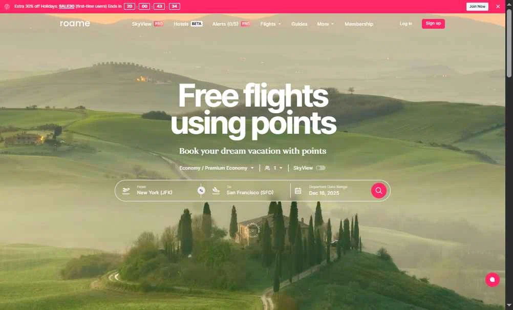 Roame.Travel checkout page showing Roame.Travel promo code box | Screenshot taken by SimplyCodes community member on Dec 17, 2025