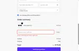 COUPERT20 coupon verification screenshot
