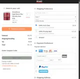RKMD-NAR coupon verification screenshot