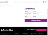RocketHub coupon verification screenshot
