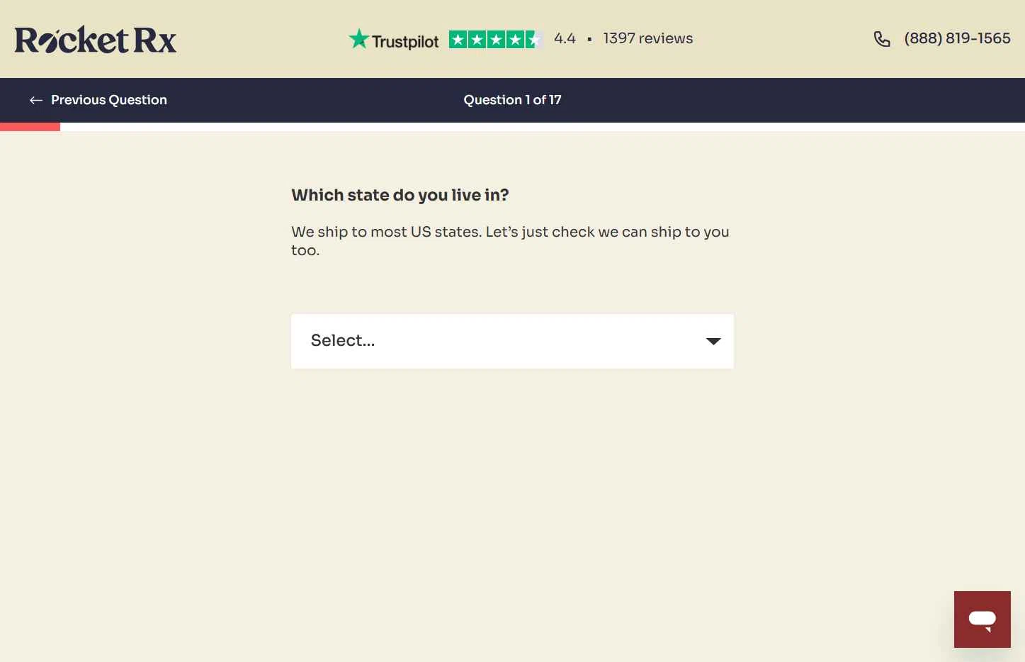 RocketRX checkout page showing RocketRX promo code box | Screenshot taken by SimplyCodes community member on Jan 15, 2026