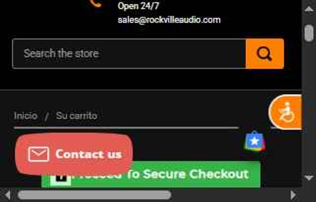 Rockville checkout page showing Rockville coupon code box | Screenshot taken by SimplyCodes community member on Sep 13, 2025