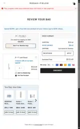 BACKTOSKIN coupon verification screenshot