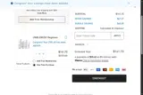 Rodan + Fields coupon verification screenshot